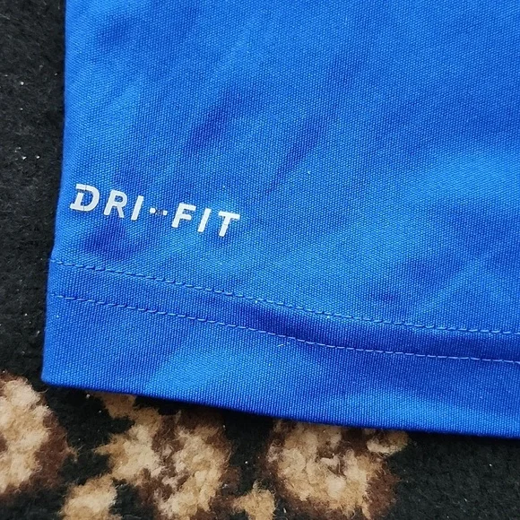 Nike Kids Blue Dri-FIT T-Shirt; Size:6 - Picture 2 of 10
